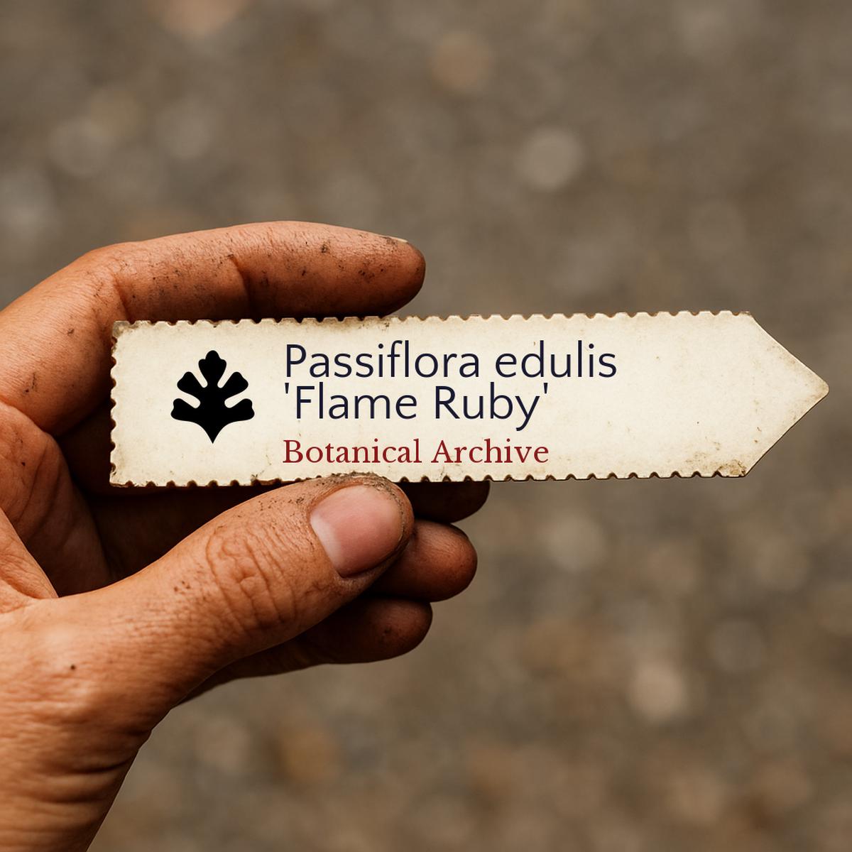 Passiflora edulis 'Flame Ruby' SEEDS