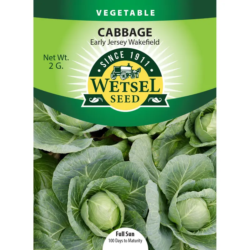 Wetsel Seed Early Jersey Wakefield Cabbage Seed