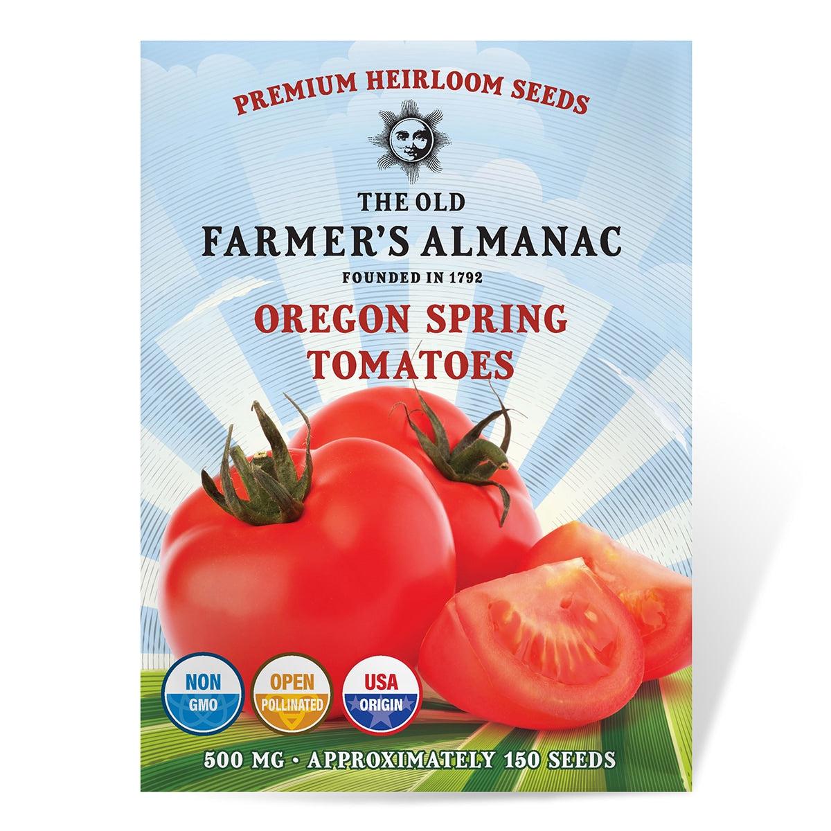 The Old Farmer's Almanac Heirloom Oregon Spring Tomato Seeds