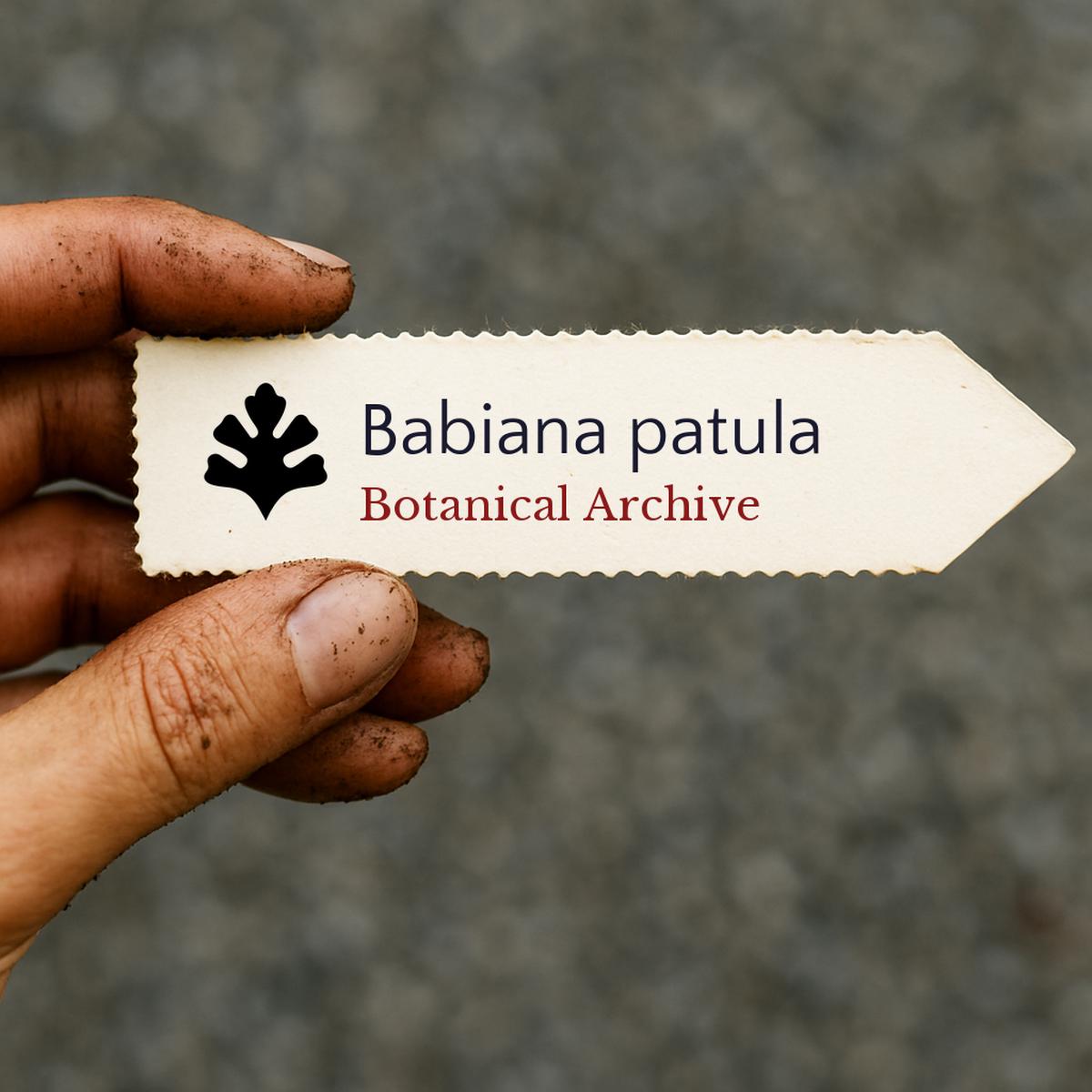 Babiana patula SEEDS