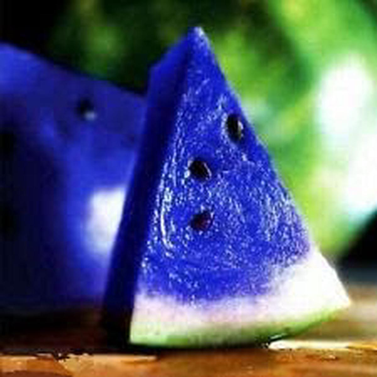Blue Watermelon Fruit Seeds for Planting - Heirloom, Non-GMO, High Germination Organic Garden Seeds