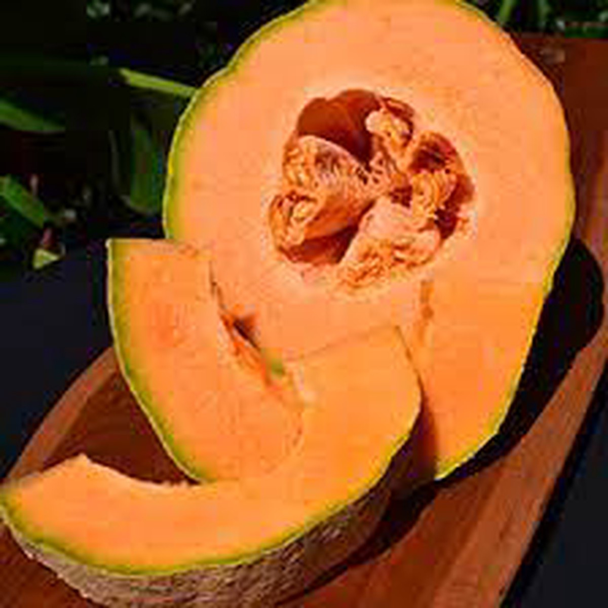 Ambrosia Cantaloupe Fruit Seeds for Planting Cucumis melo Ambrosia, Heirloom, Non-GMO, High Germination Organic Garden Seeds