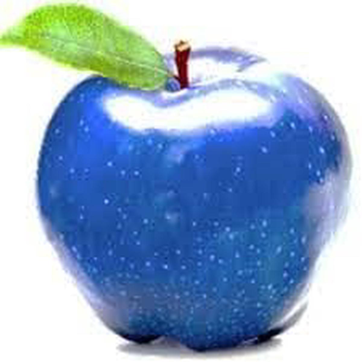 Blue Apple Fruit Seeds for Planting  Grow Vibrant Blue Apples for a Unique Garden, Heirloom & Non-GMO Seeds