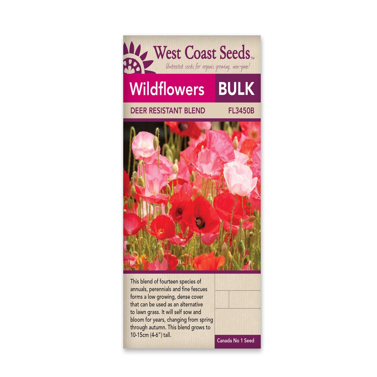 Wildflowers-Deer Resistant Blend-West Coast