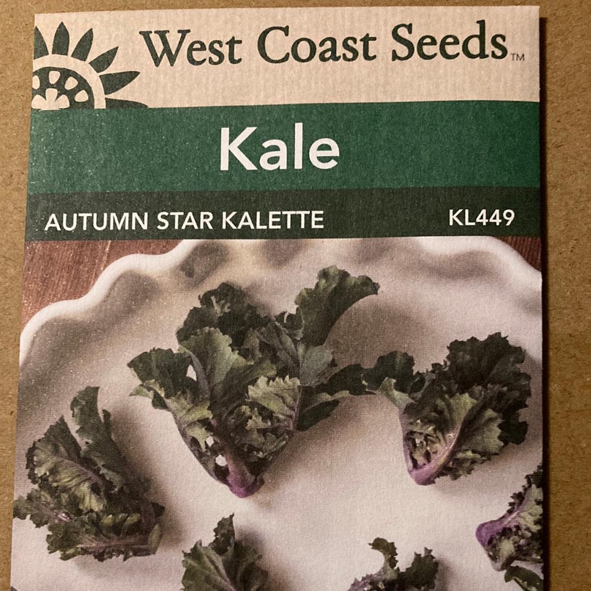 Seed WC Kale Autumn Star Kalette