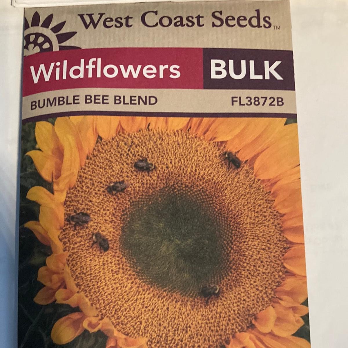 Seed WC Wildflowers Bumble Bee Blend
