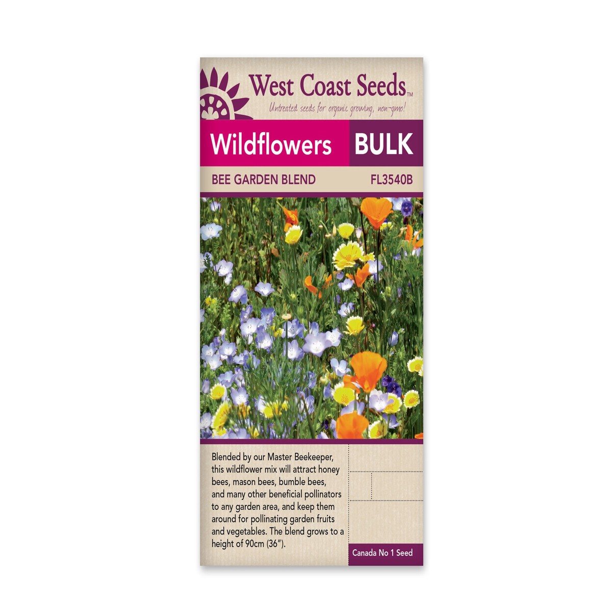 Wildflowers-Bee Garden Blend-West Coast