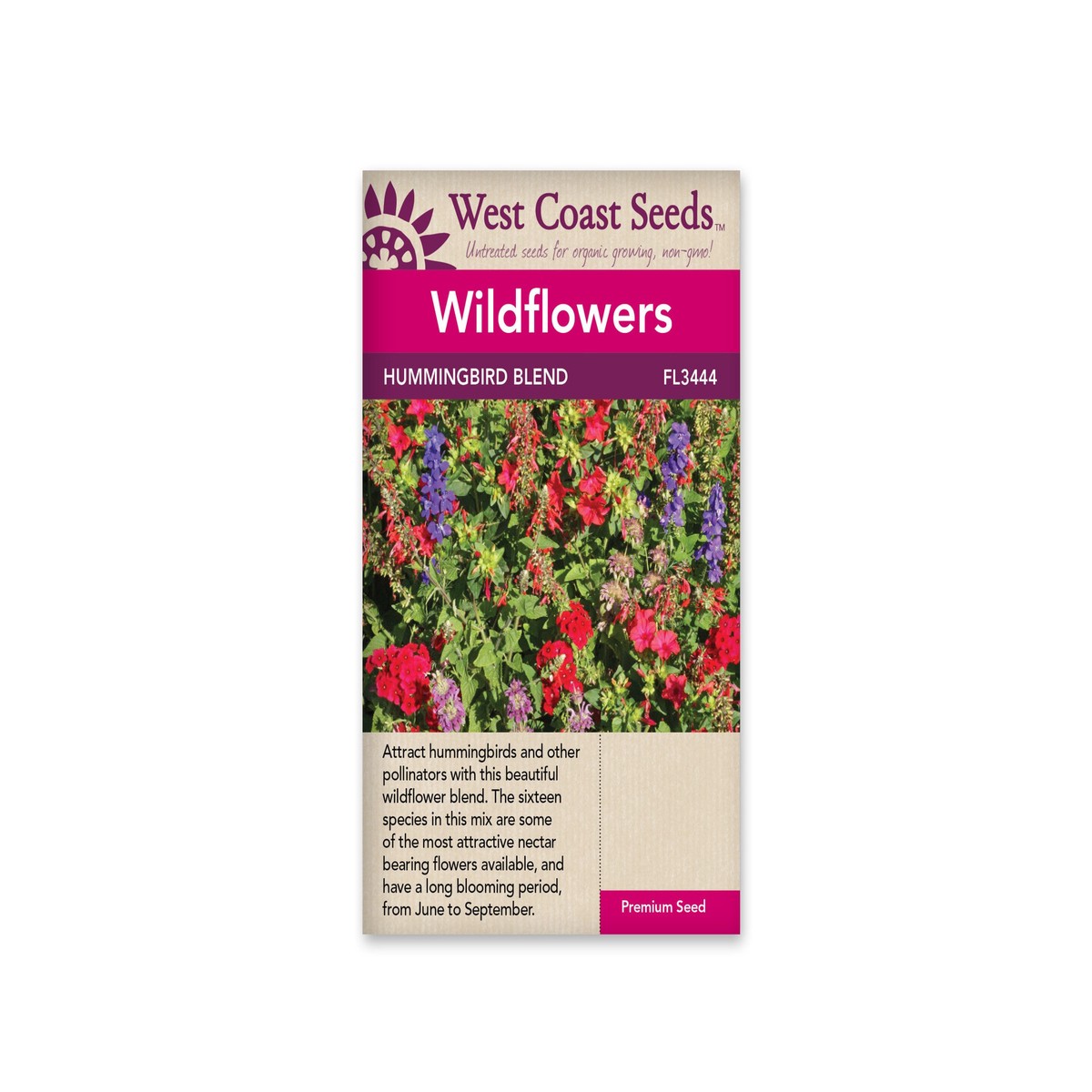 Wildflowers-Hummingbird Blend-West Coast