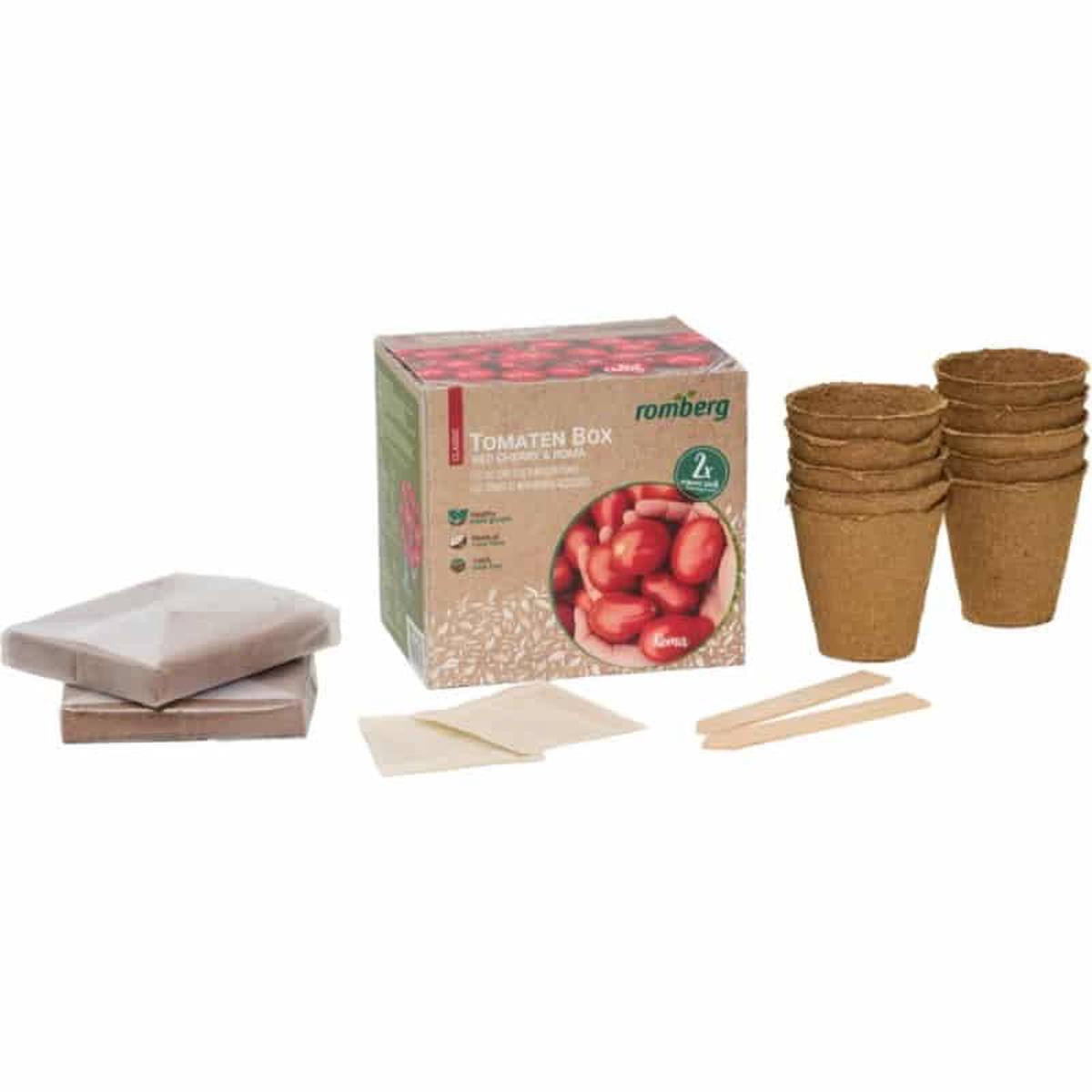Tomato Cultivation Kit Red Cherry & Roma