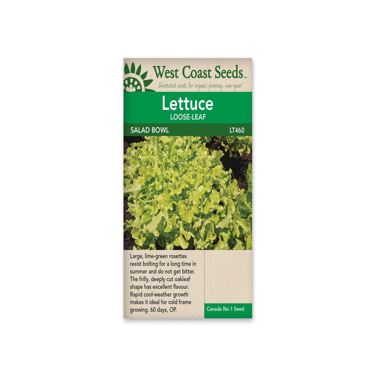 Lettuce-Salad Bowl-Green-West Coast
