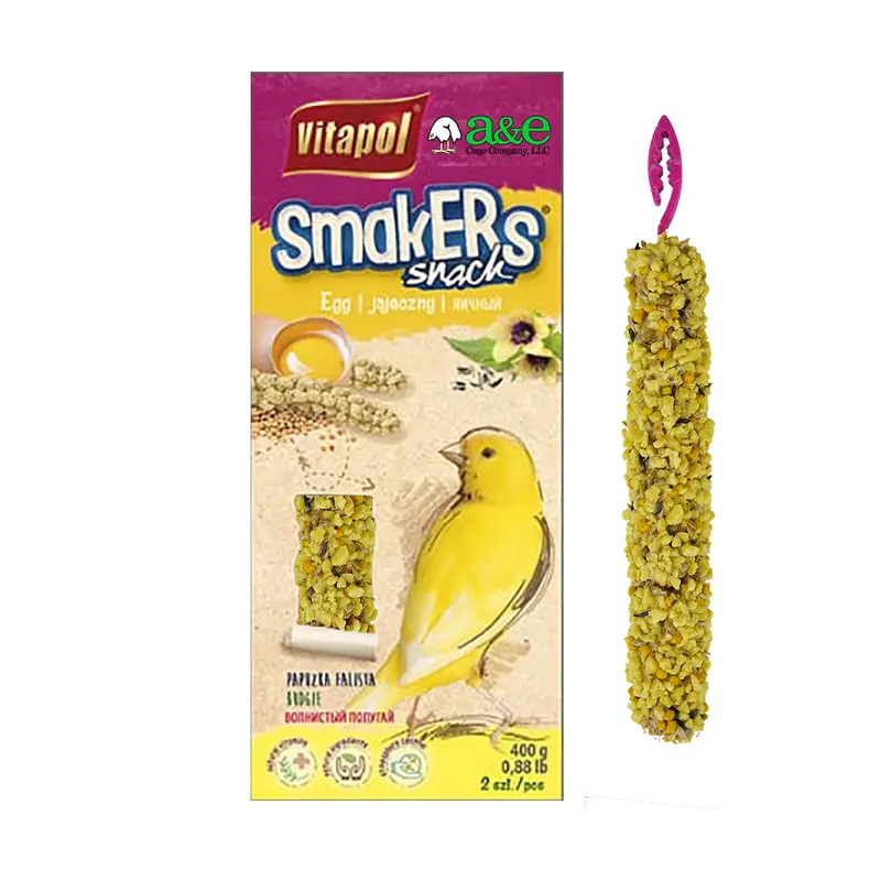 A&E, Vitapol Canary Smakers, Egg, 2 Pack