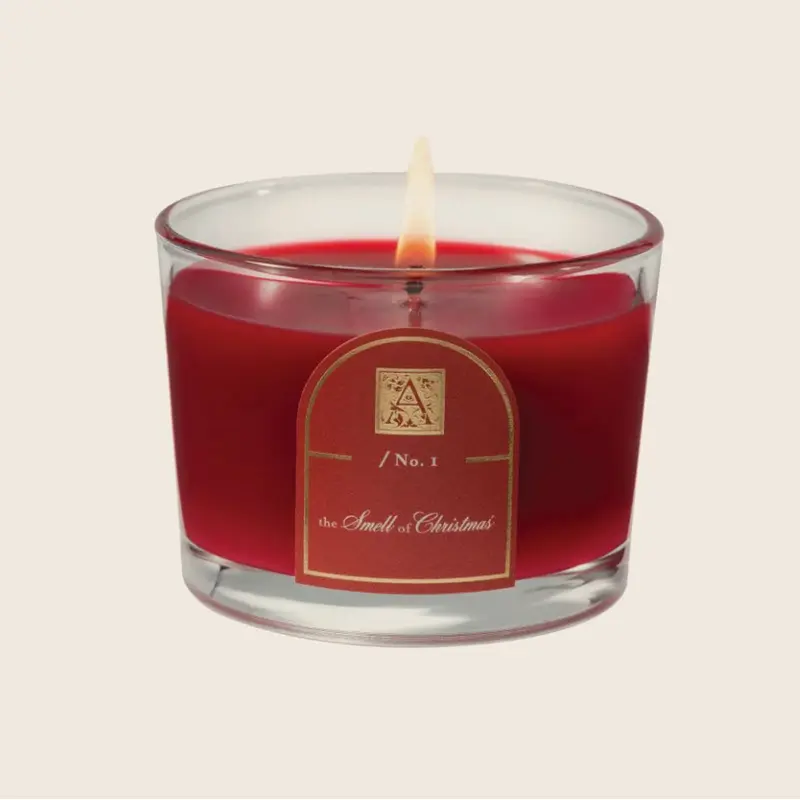 Aromatique, Smell of Christmas Petite Tumbler Candle, 4.5 oz.