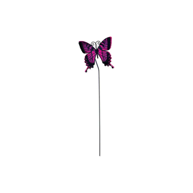 Butterfly Plant Pick - Pink