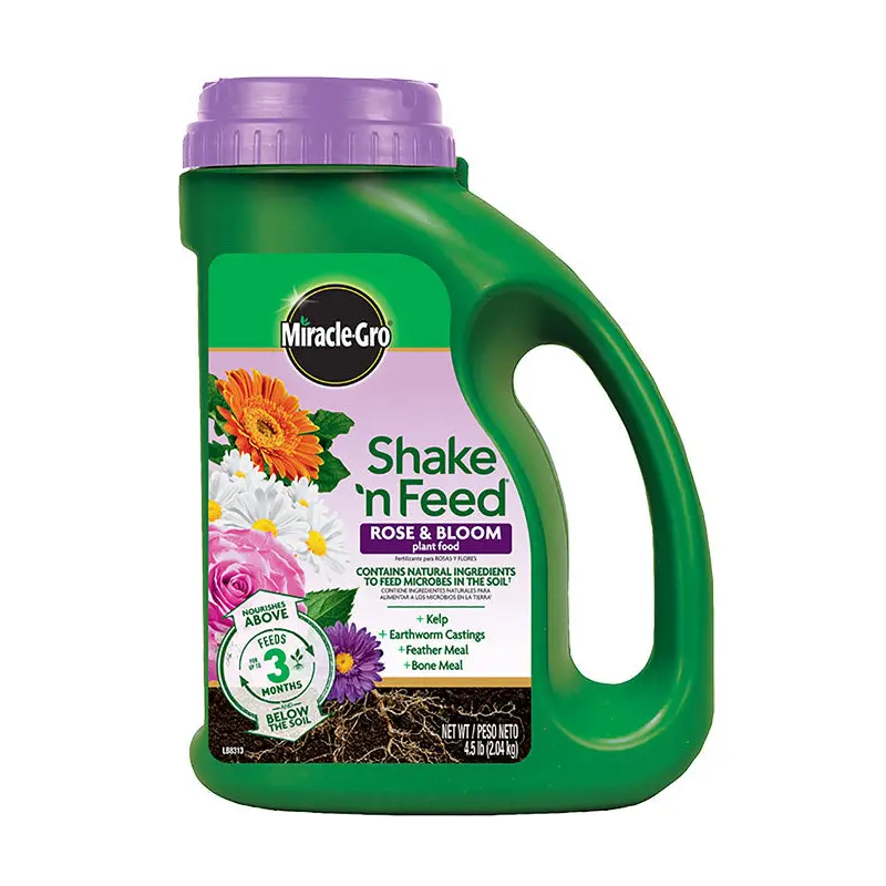 Miracle Gro Shake 'n Feed Rose & Bloom Plant Food, 4.5 LB