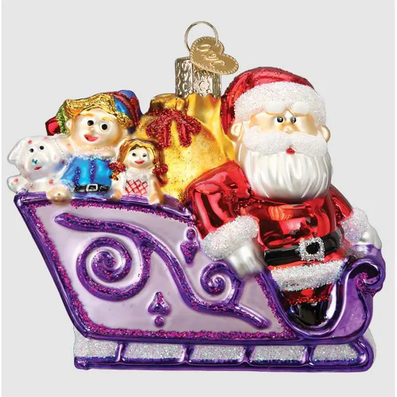 Old World, Santa & Friends Ornament