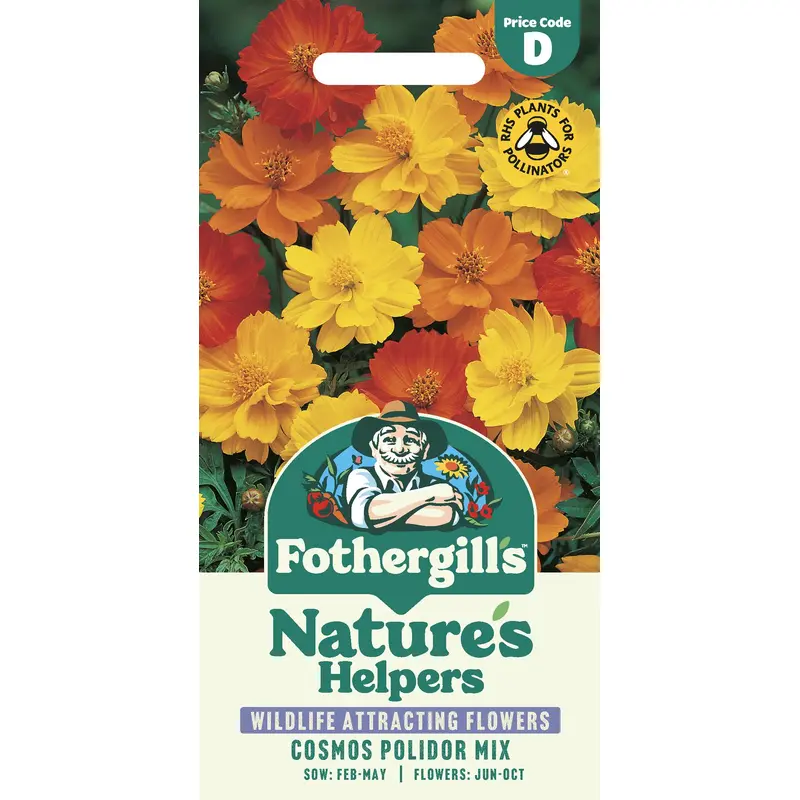 Fothergills Nature Haven - Cosmos Polidor Mix Seeds