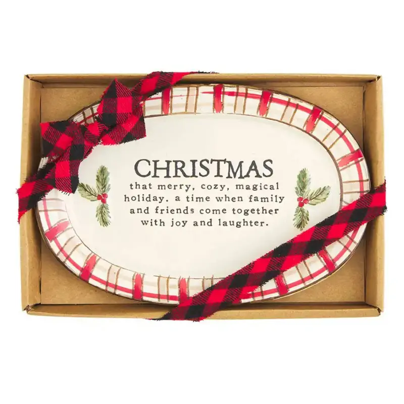Mud Pie, Red Lodge Sentiment Plate