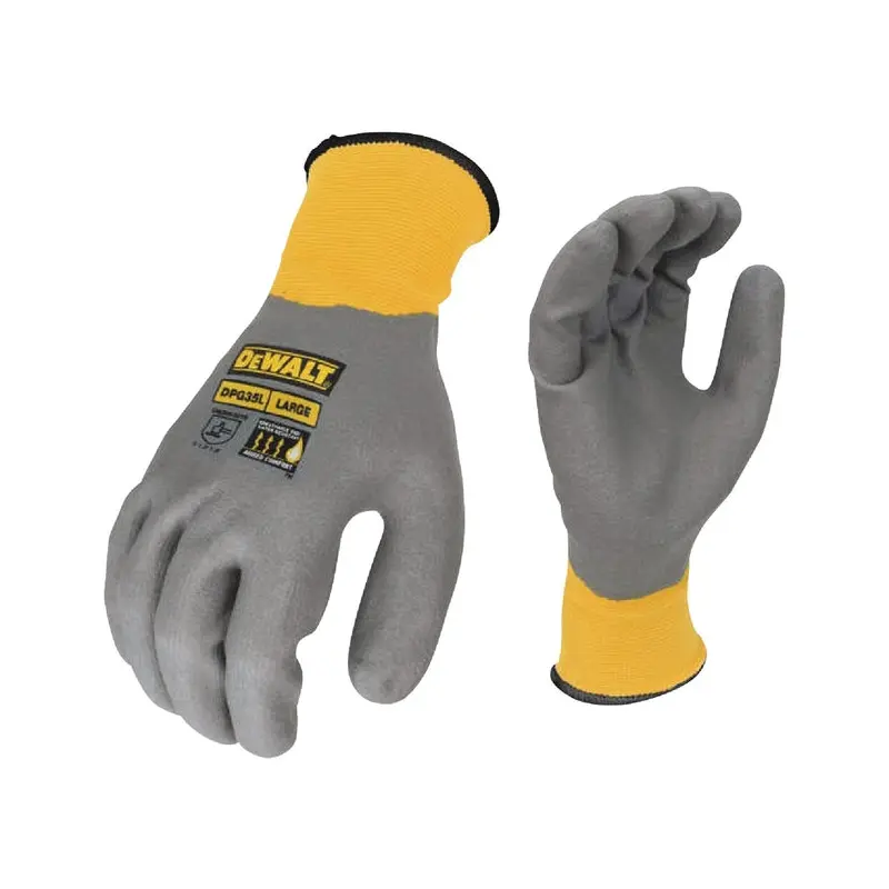 Coated Work Gloves Size Large