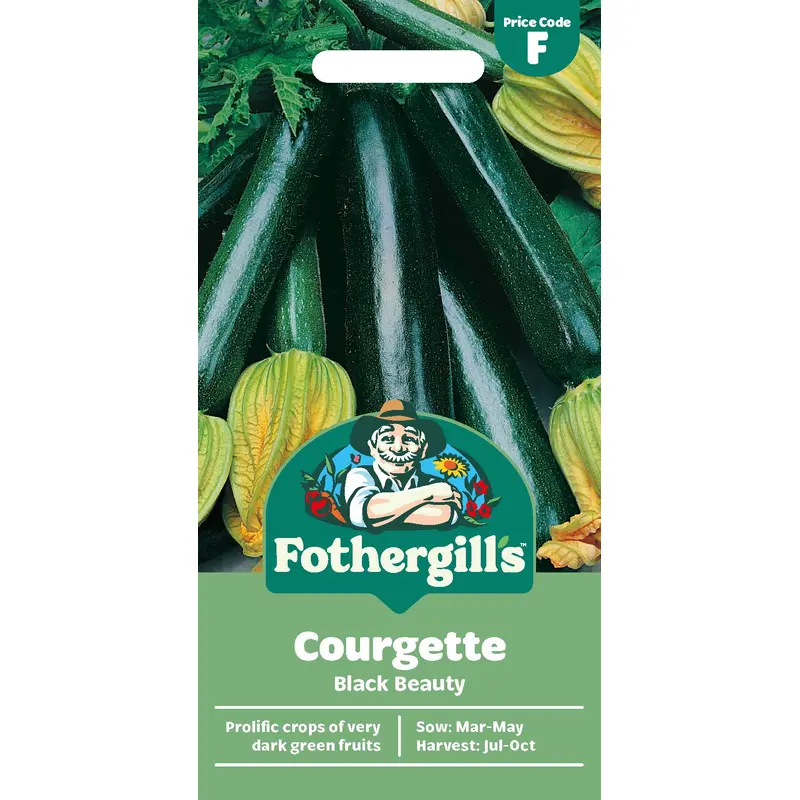 Fothergills Courgette Black Beauty Seeds