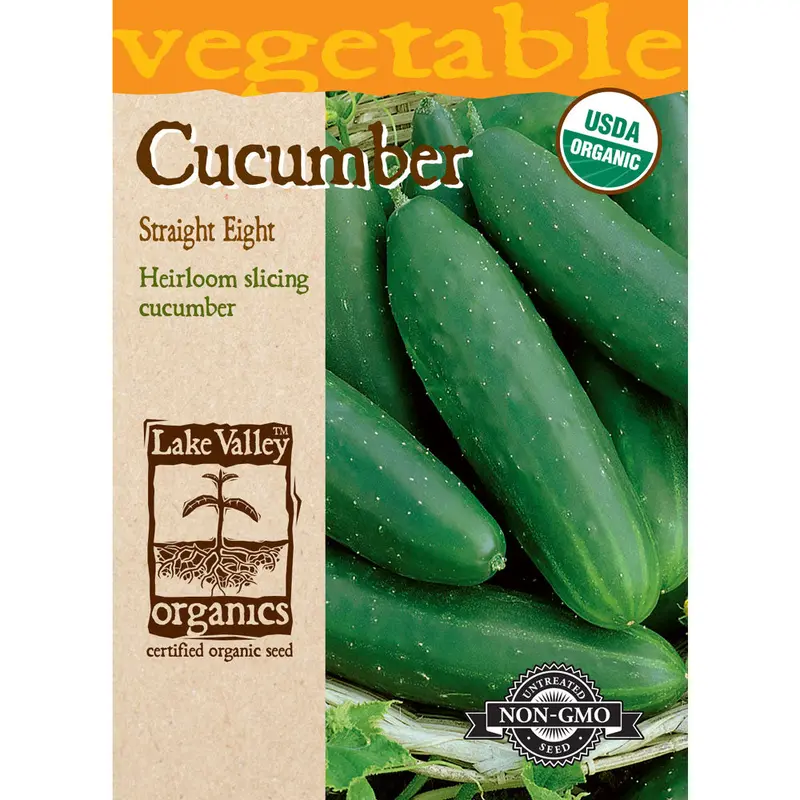 Lake Valley, Cucumber, Straight Eight Organic