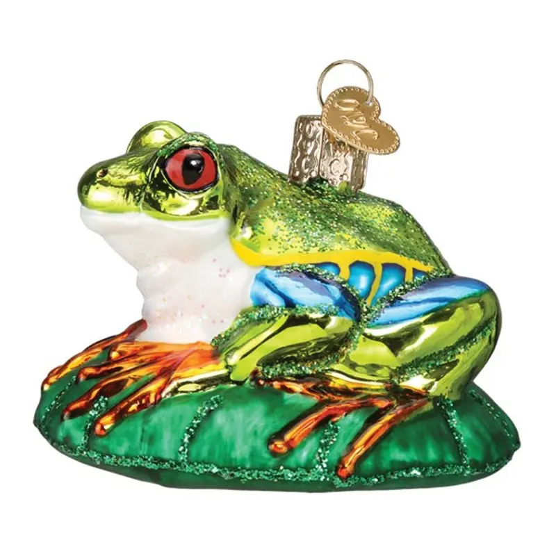 Old World Christmas, Red-Eyed Tree Frog Ornament