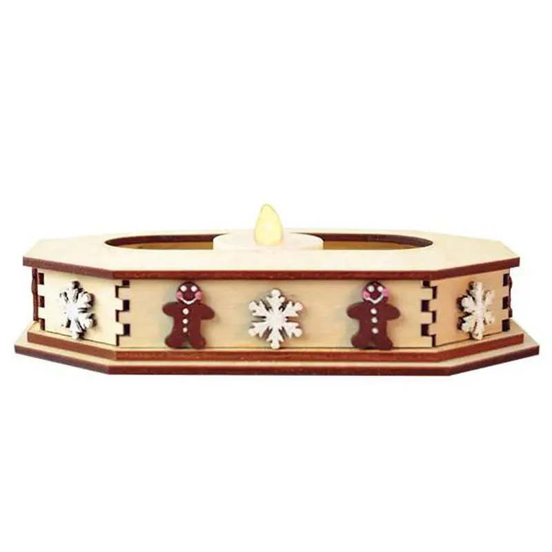 Old World, Snowflake Tealight Display
