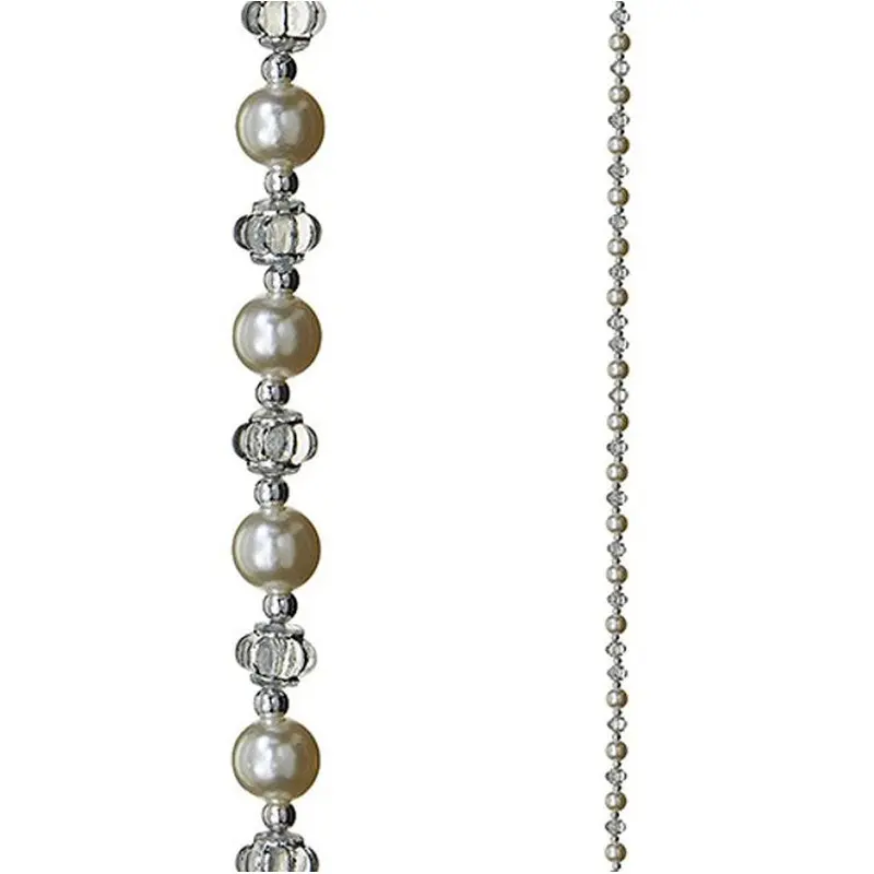 RAZ, Pearl & Crystal Garland, 6'
