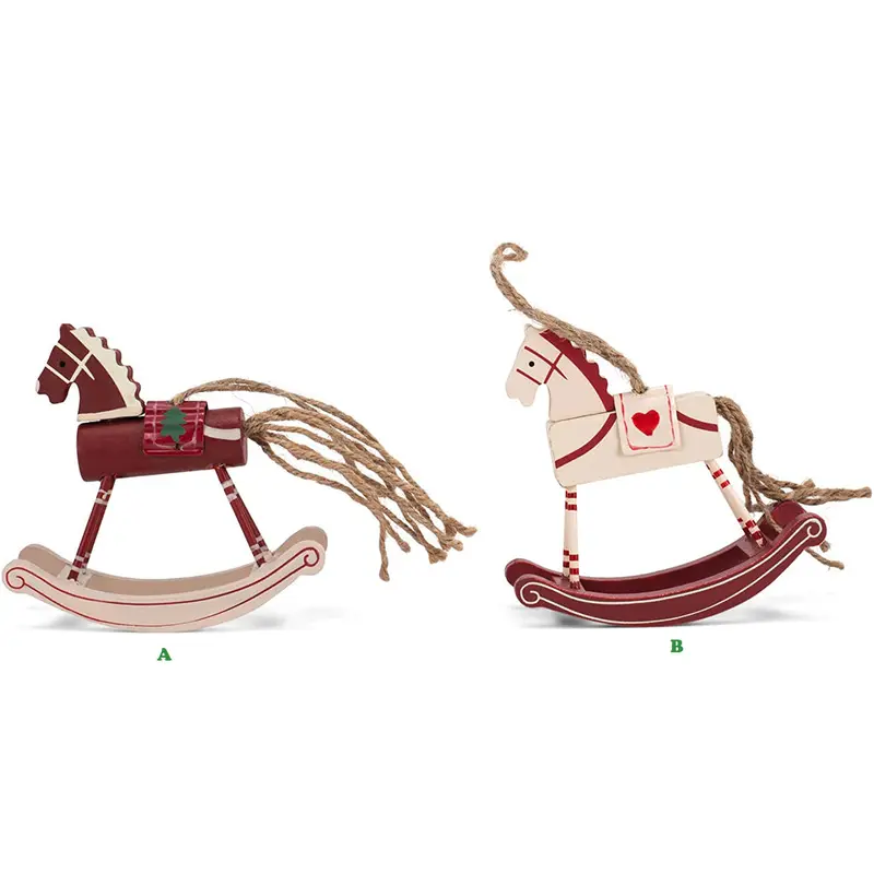 Transpac, Rocking Horse Ornament, Assorted and Sold Separately