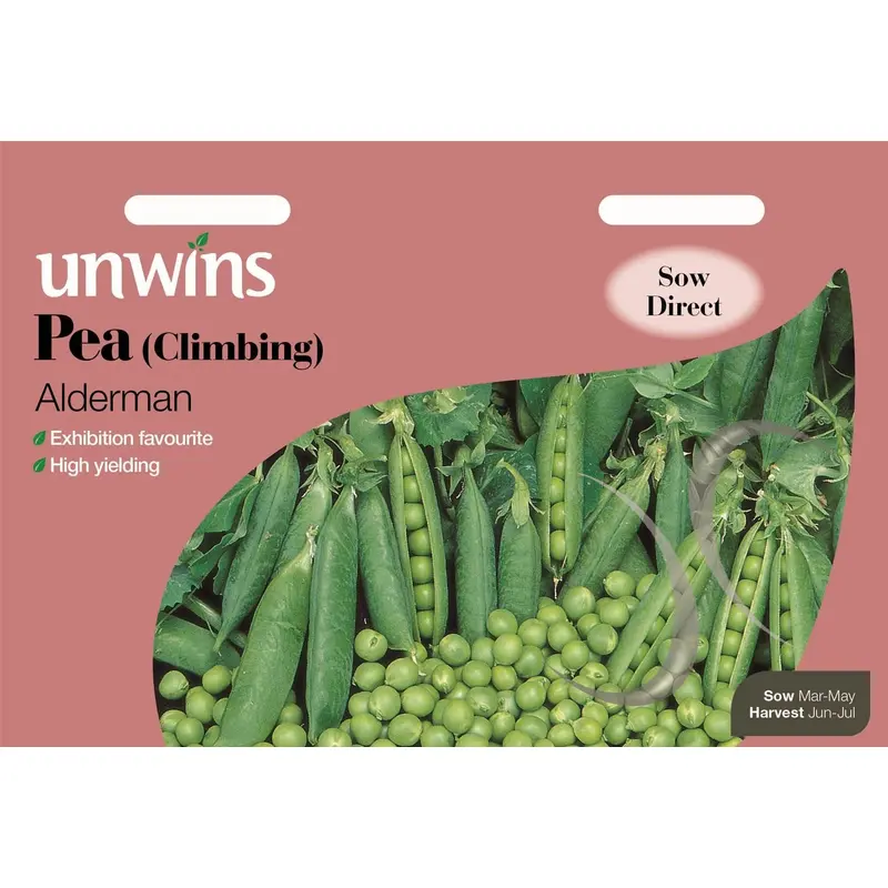 Unwins Pea (Climbing) Alderman 250 Seeds
