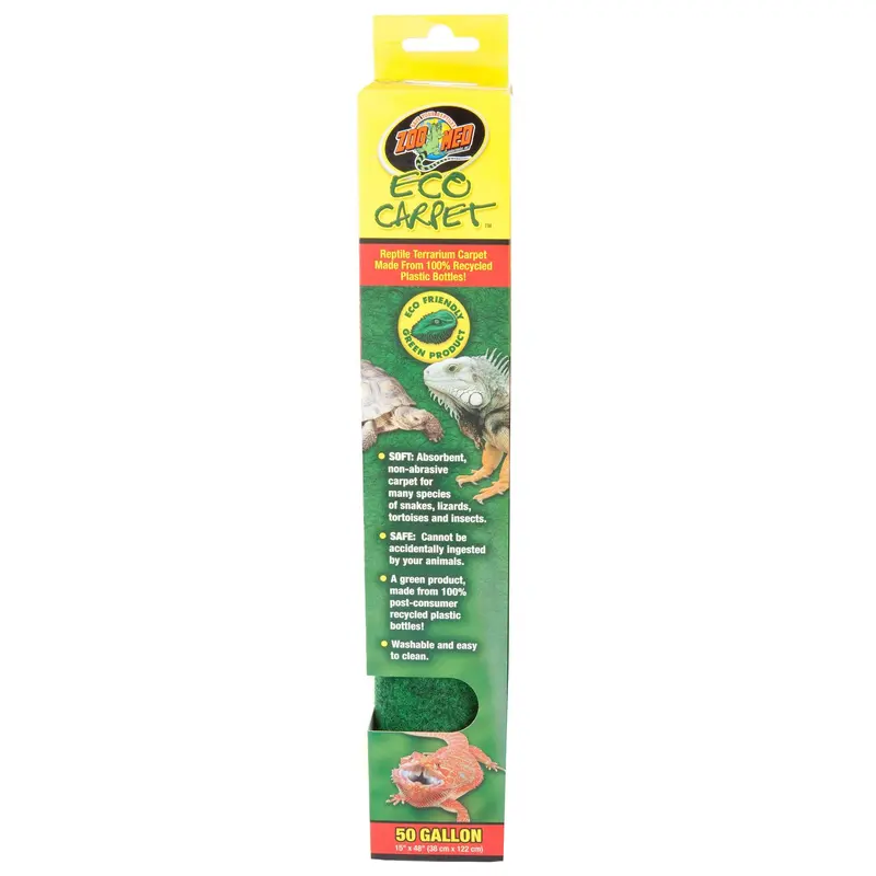 Zoo Med Eco Carpet, Green, 50 GAL.