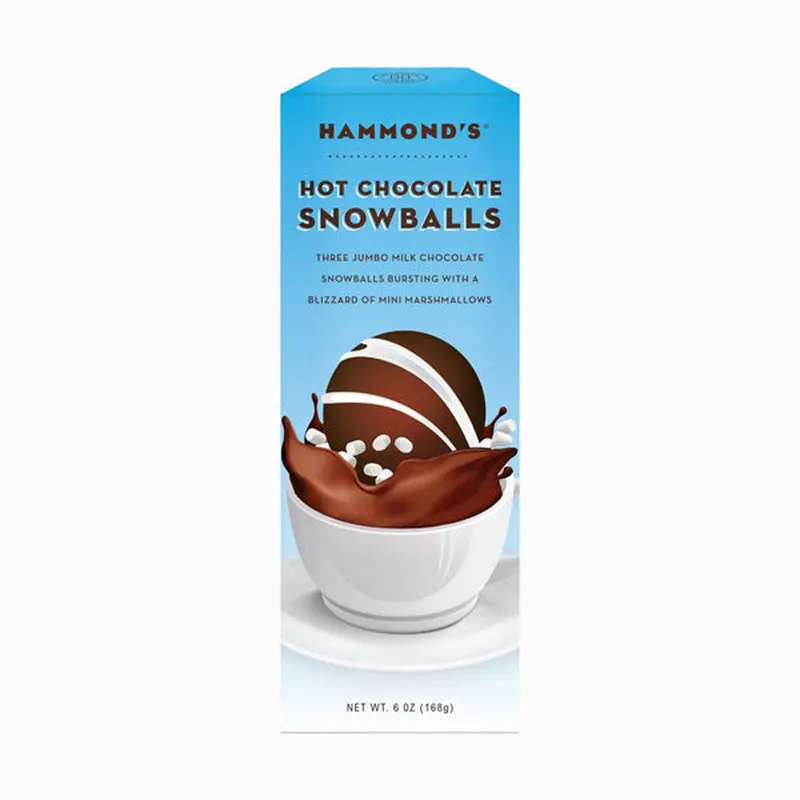 Hammond's Candies, Hot Chocolate Snowballs w/Marshmellows, 3 pk, 6 oz.
