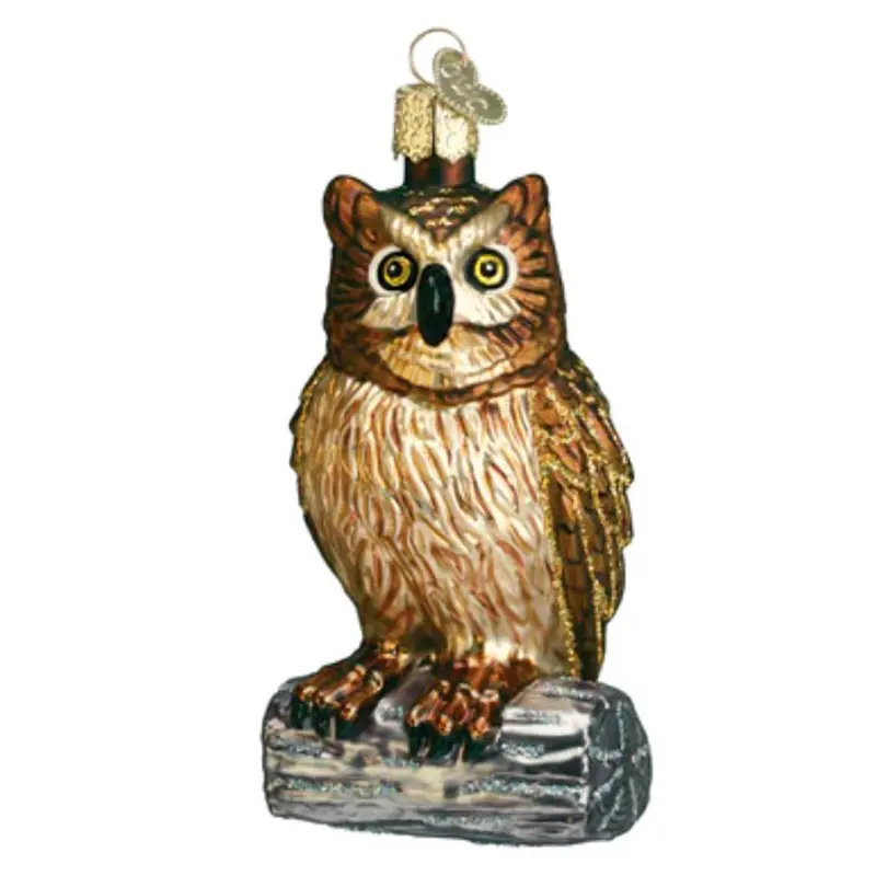 Old World Christmas, Wise Old Owl Ornament