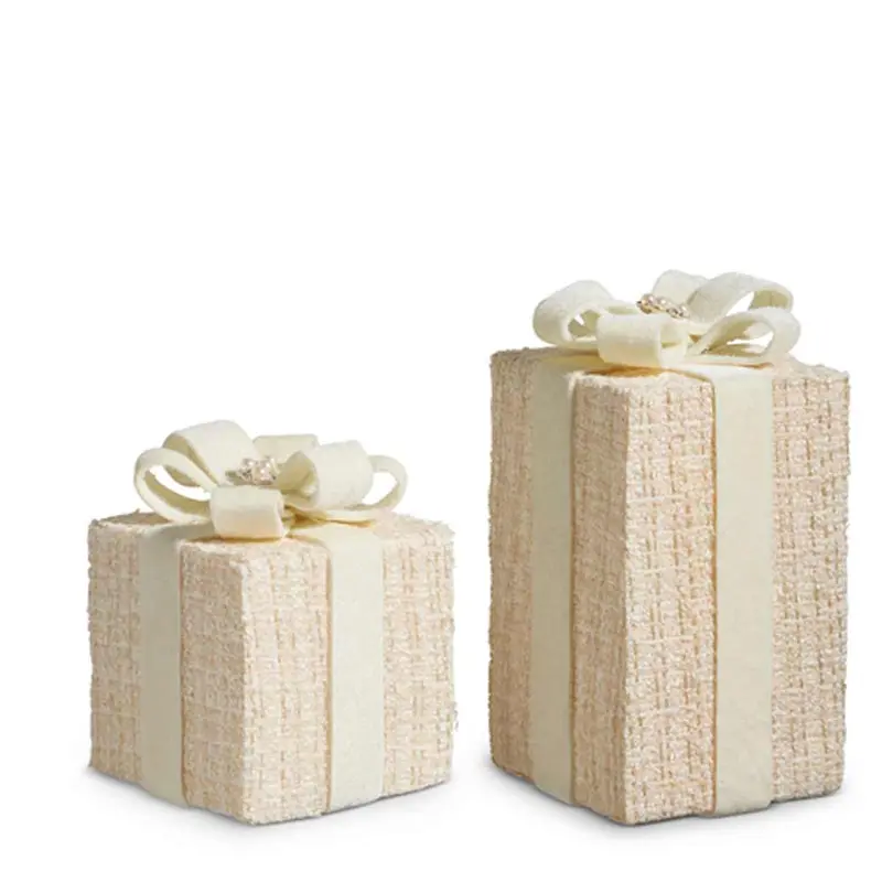 RAZ, Cream Tweed Package, Various Sizes