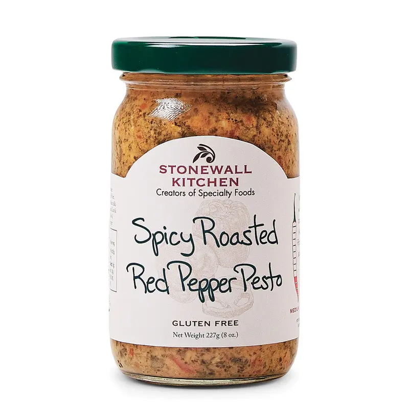Spicy Roasted Red Pepper Pesto, 8 oz.