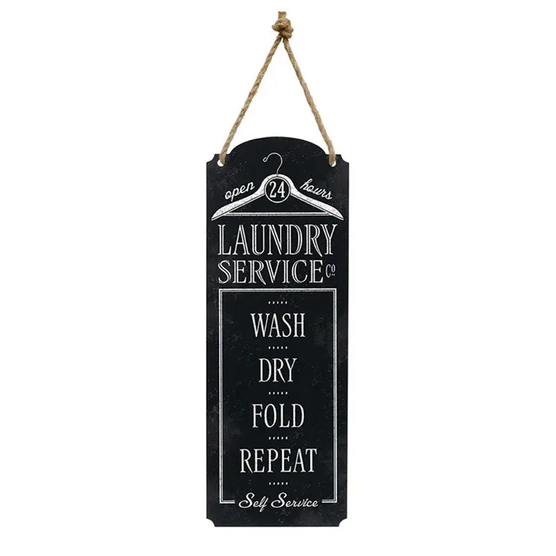 Carson, Laundry Metal Wall Decor