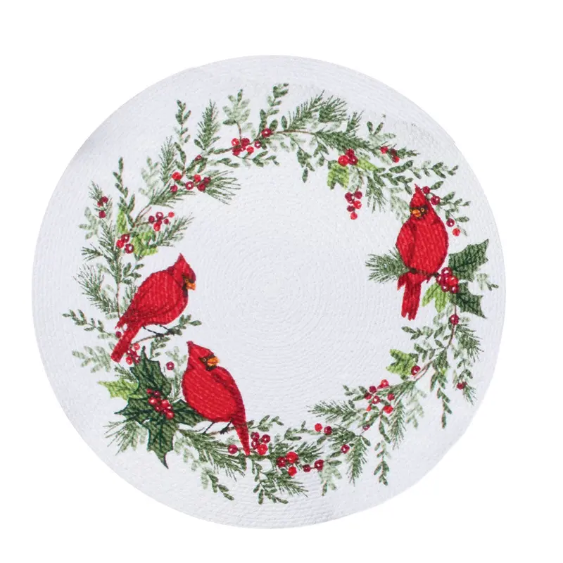 Kay Dee, Winter Cardinal Bird Placemat