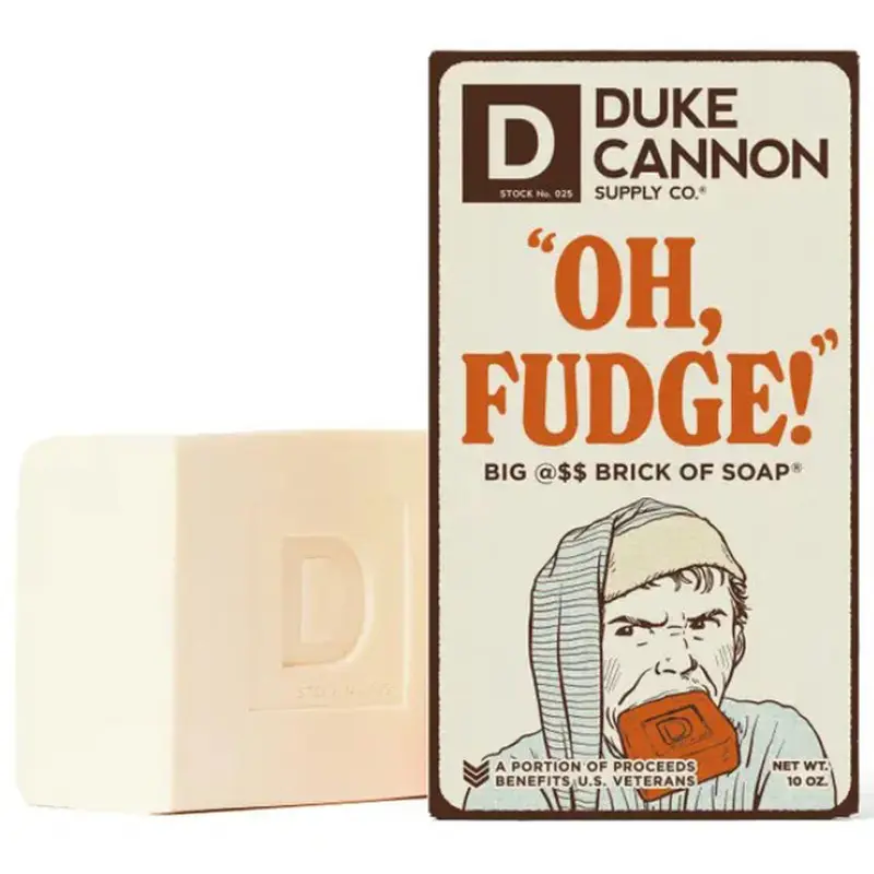 Duke Cannon, "Oh, Fudge!" Soap, 10 oz.