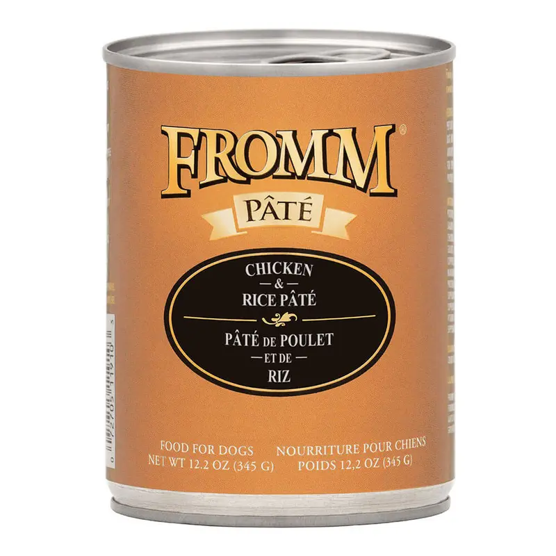 Fromm Chicken & Rice Pt Canned Dog Food, 12.2 oz.