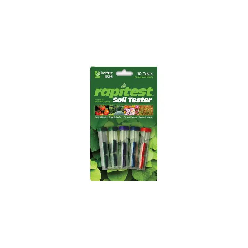 Luster Leaf Rapitest Soil Tester, 10 Pack