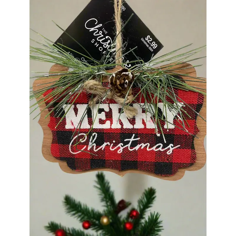 Merry Christmas Ornament
