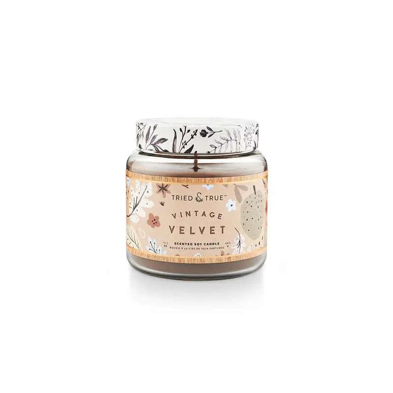 Tried & True Vintage Velvet 15 oz. Jar Candle