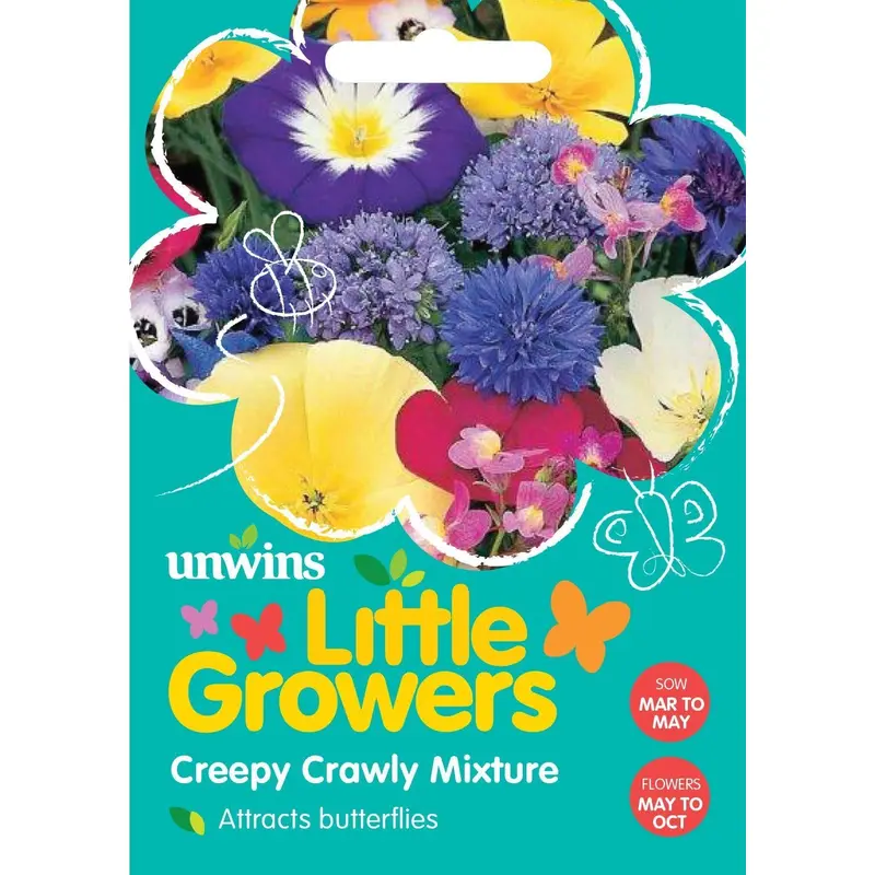 Unwins Little Growers Creepy Crawly Mixture Seeds