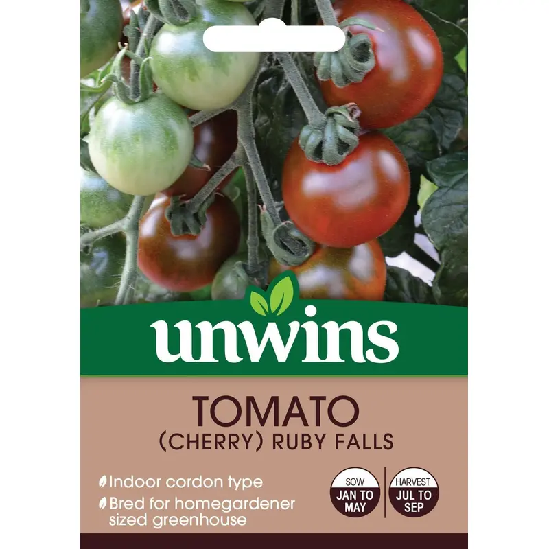 Unwins Tomato Ruby Falls 8 Seeds