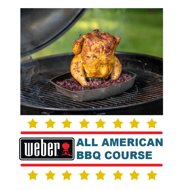 Weber Certified BBQ Course Thursday 4th June 2026 5:30PM