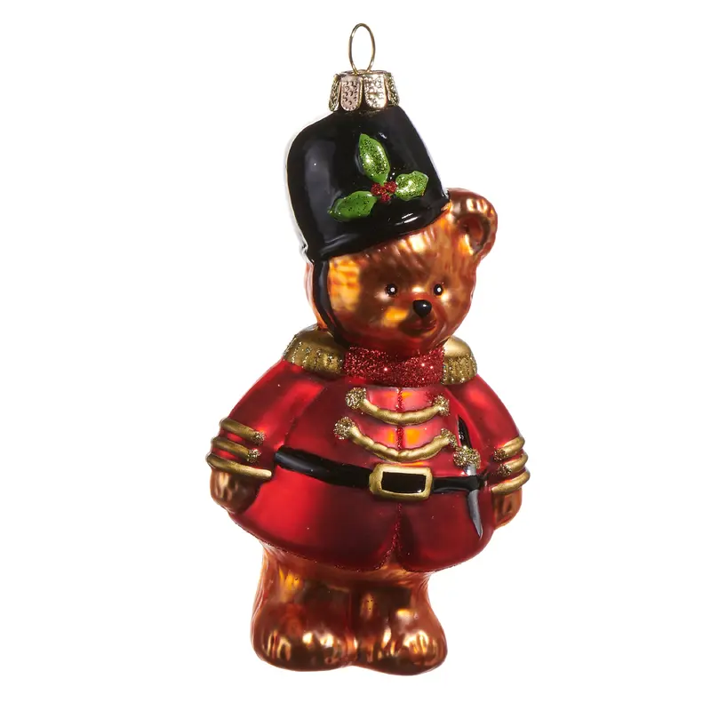 4.5" Bear Nutcracker Ornament