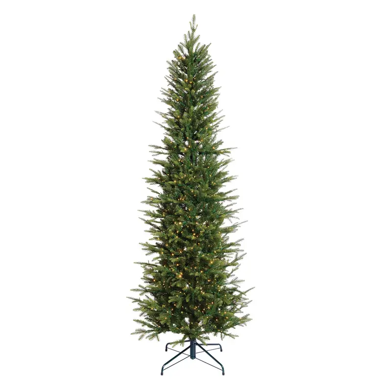7.5' Pencil King Pine Fir Sparkle Tree
