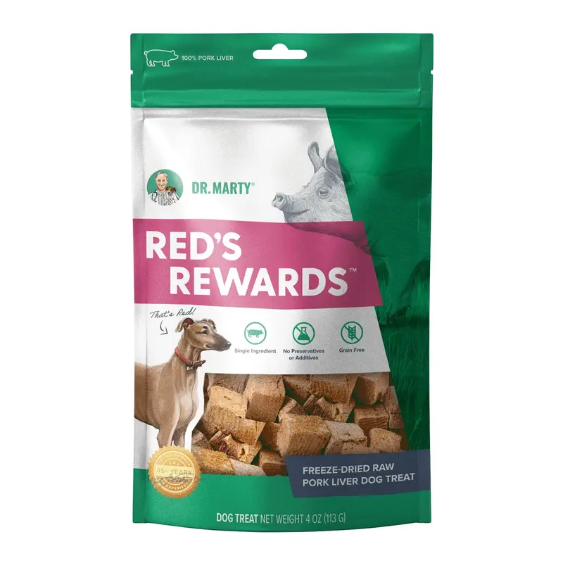 Dr. Marty, Red's Reward Pork Liver 8oz