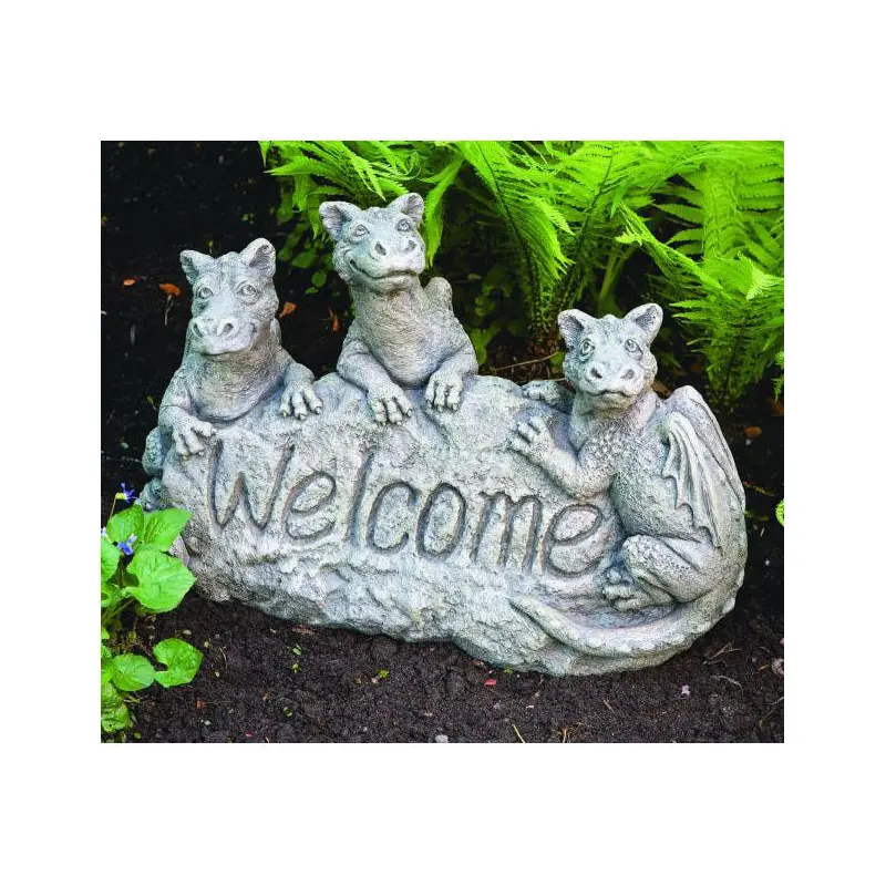 Dragon Statue, Welcome