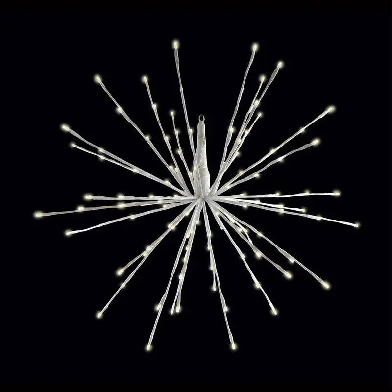 Holiday Bright Lights, 24" 3D LED Radiant Blast Gold, Warm White Light