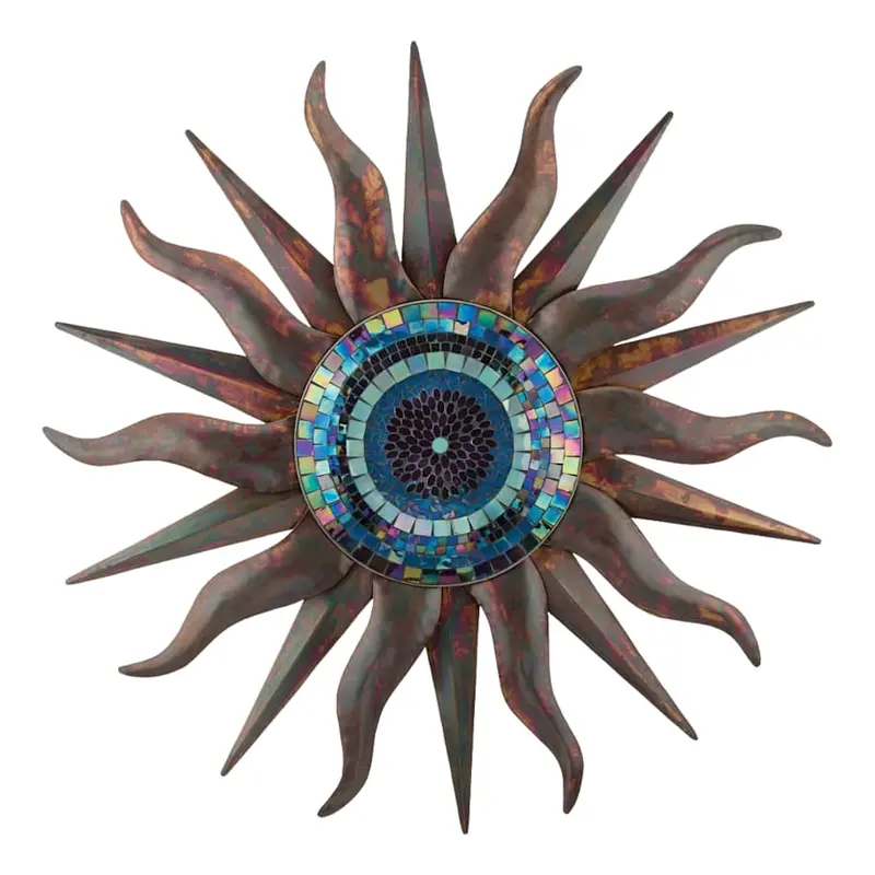 Indigo Sun Wall Decor 36"